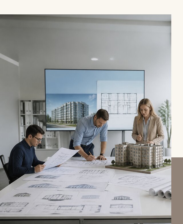 Проектирование многоквартирных домов под ключ в Кстове