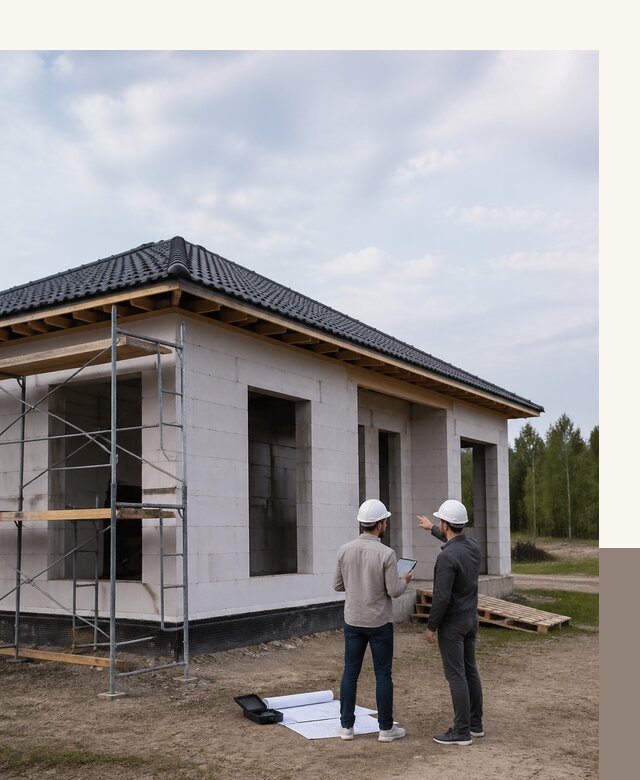 Проектирование одноэтажных домов из газобетона в Кстове